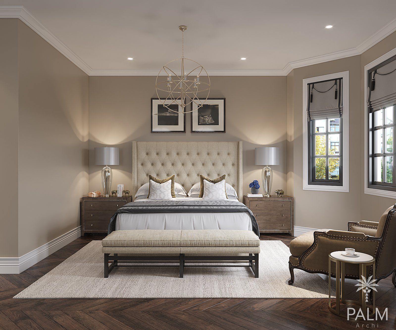 Phong thuỷ trong phòng ngủ cũng chịu ảnh hưởng bởi đồ trang trí và vật phẩm