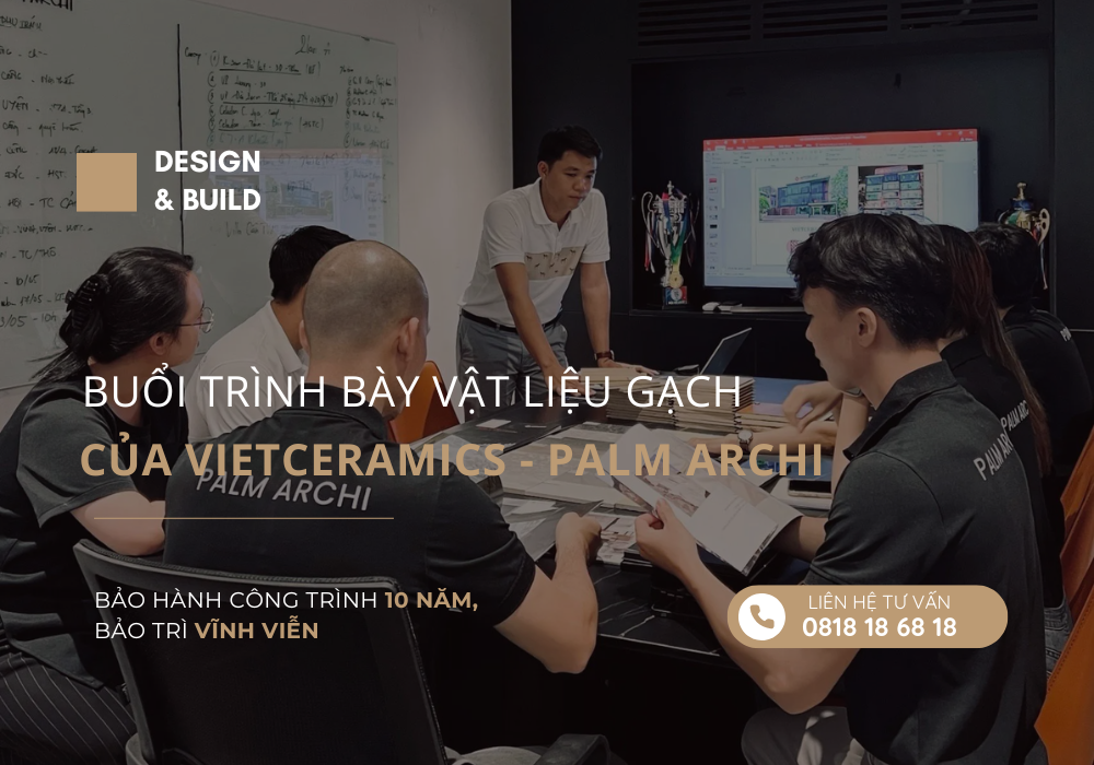 Buổi trình bày vật liệu gạch của Vietceramics Buổi trình bày vật liệu gạch của Vietceramics