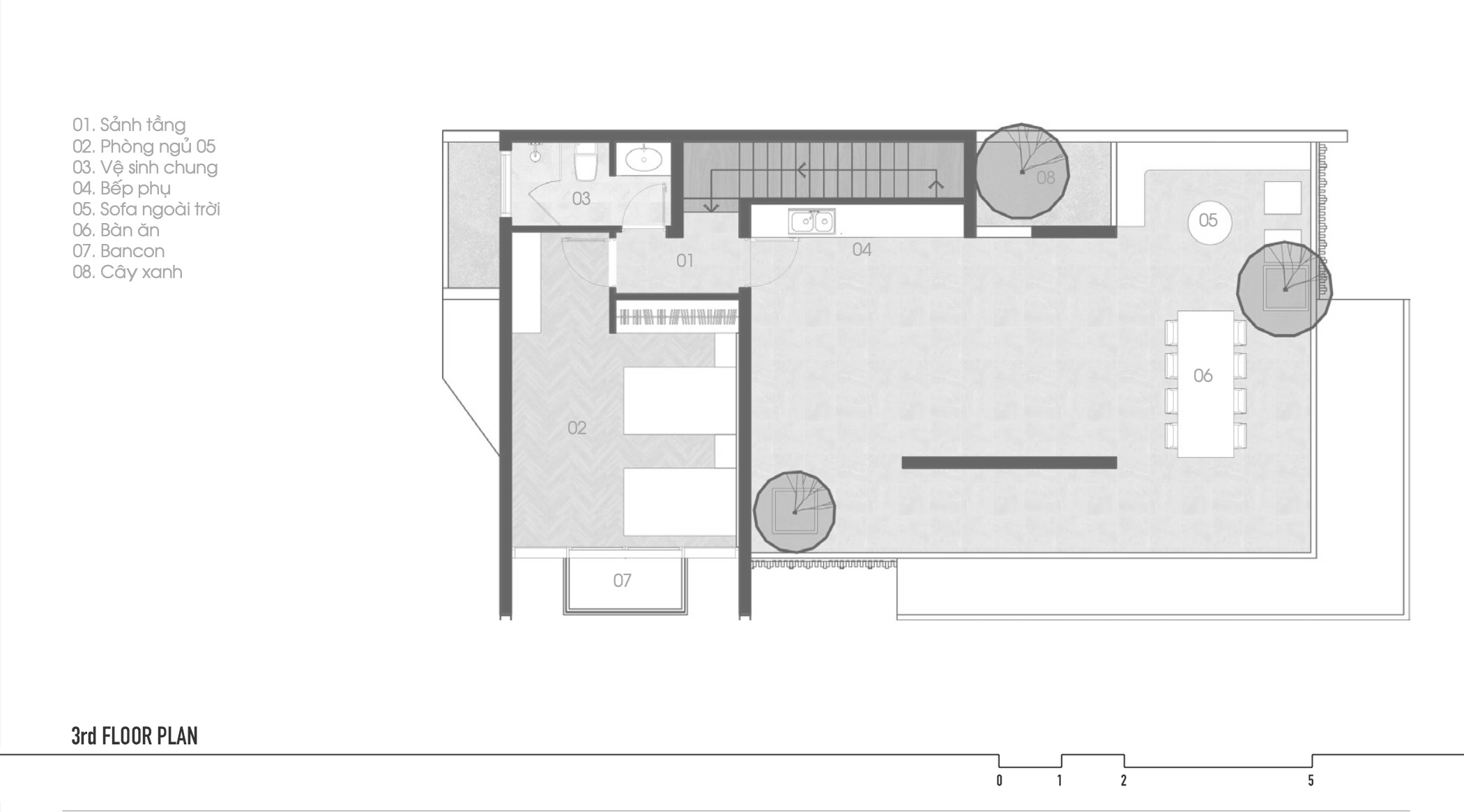 3rd FLOOR PLAN