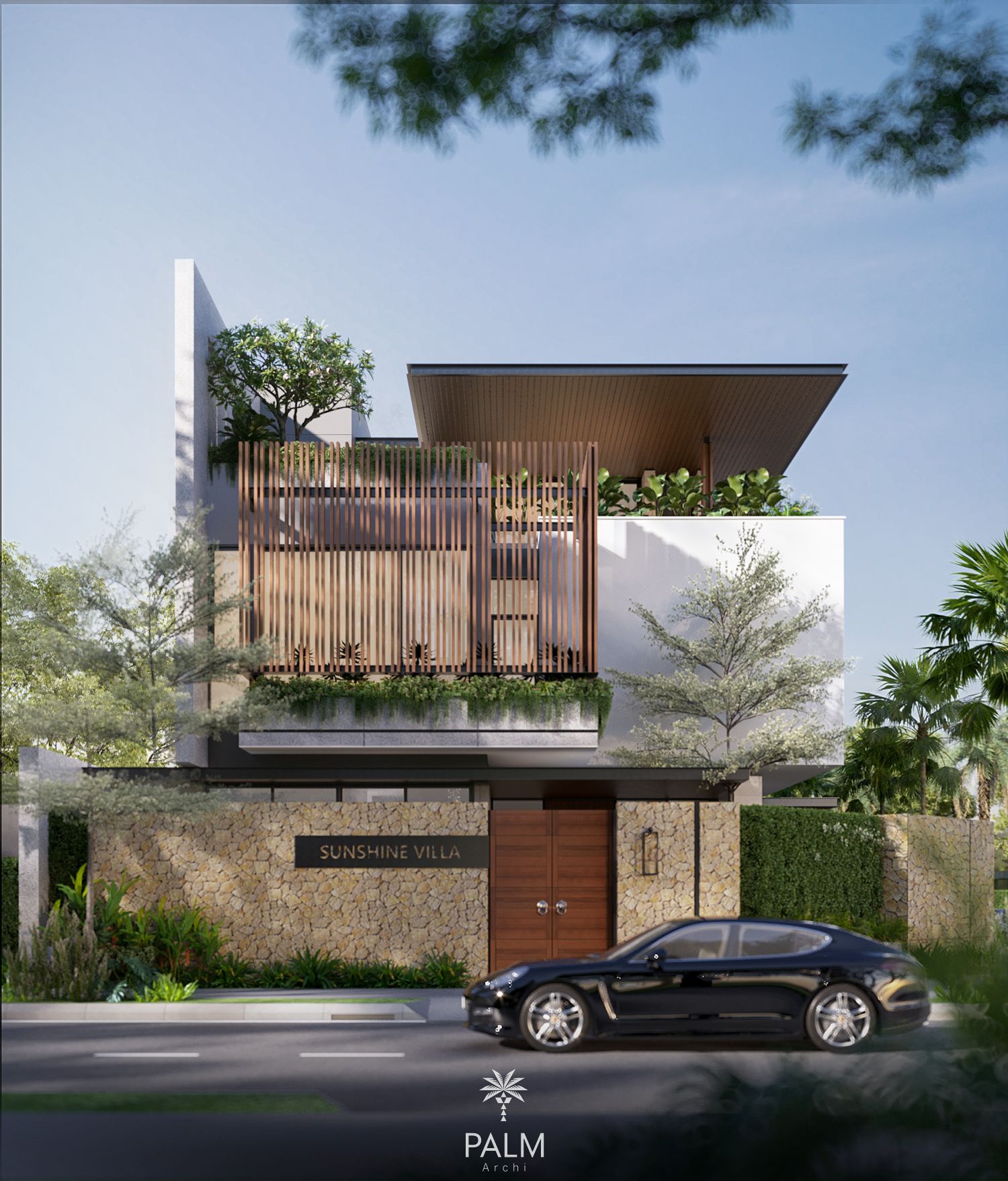 Cập nhật tiến độ thi công dự án Sunshine Villa - 27/06/2024 font palmarchi