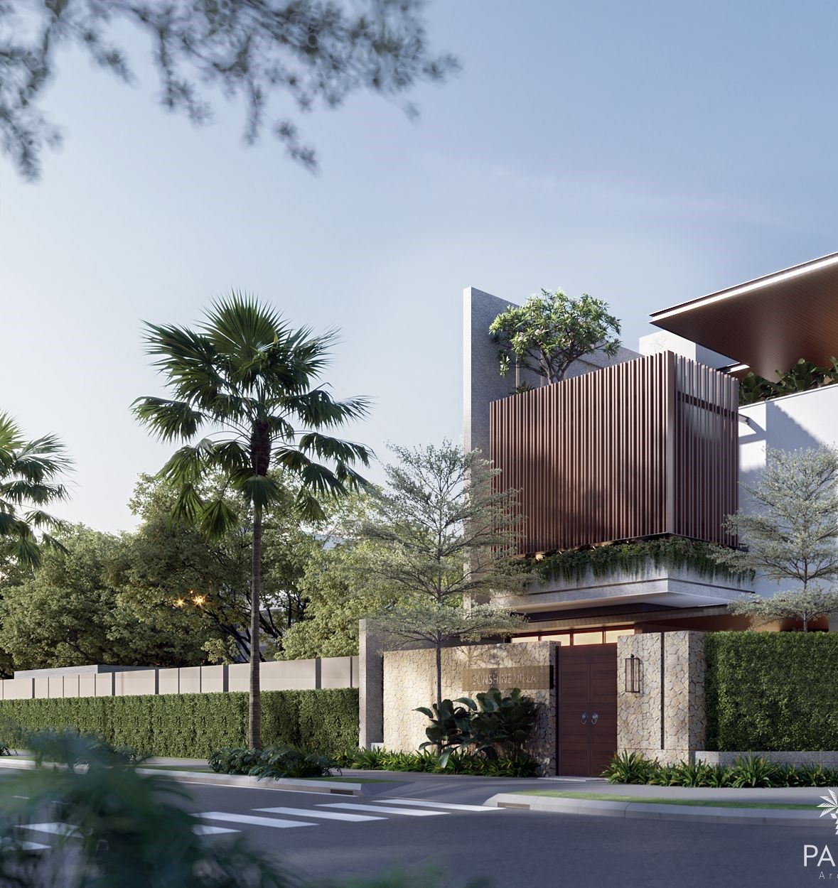 Cập nhật tiến độ thi công dự án Sunshine Villa - 27/06/2024 streetview v2 palmarchi 1