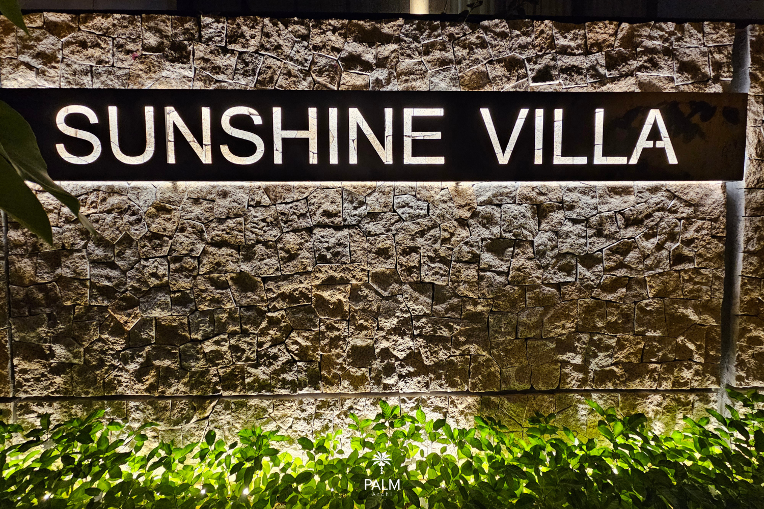 Bàn giao Sunshine Villa – Biệt thự nghỉ dưỡng Tropical hiện đại Bức tường là tuyên ngôn thẩm mỹ đầy cá tính của căn biệt thự